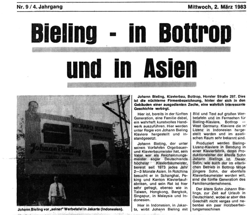 Bieling - in Bottrop und Asien - Seite 1/2